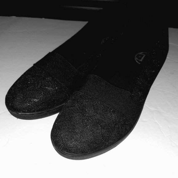 Black flex shoes size 7.5 - Picture 7 of 8